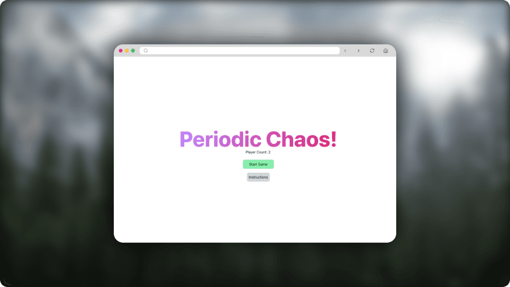 Periodic Chaos